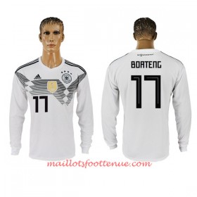 Maillot/Tenue Allemagne Boateng 17 Domicile Coupe du monde 2018 Manche Longue